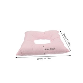 Baluue Headrest Massage Table Pillow Ergonomic Face Down Cushion for Beauty Salon Massage Bed Accessory for Comfort and Relaxation Spa Experience for Self Care