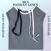 Utopia Care Men's Hospital Gown Soft and Comfortable Patient Gown