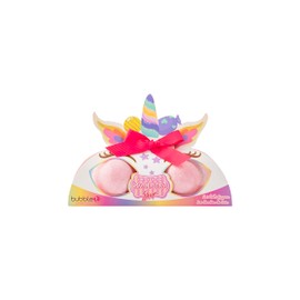 Bubble T Cosmetics, Sweetea Edition, Unicorn Fizzers Set, 2 x 180 g, Festive Gift Collection