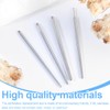 NOPKESV Stainless Steel Piercing Taper Insertion Pin, Thread-Free Assistant Tool,
