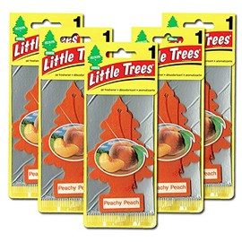Little Tree Air Freshener 5 Pieces Set [Peachy Peach Peach] littletree/Air Fresheners/ka-huressyuna-