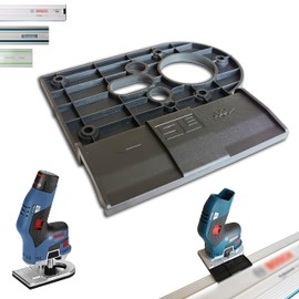 Professional Guide Rail Adapter for Bosch GKF 12V-8 for Makita/Bosch/Festool Guide Rail Router Edge Milling Adapter