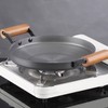 Aluminum Alloy Braiser Multifunction Induction Cooking Fry Pan with Dual