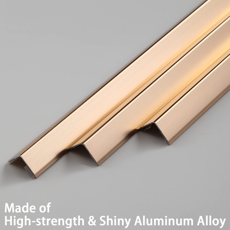 Trimold Aluminum Peel and Stick L Molding Corner Guards with