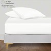 LINENWALAS 100% Tencel Lyocell Fitted Sheet Only with Secure Snug