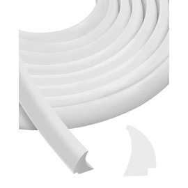Silicone Rubber RV Window Seal 1/2'' x 1/4'' White Waterproof Car Stationary Window Glass Edge Seal Locking Gasket Seal Strip, RV Window Weather Stripping Seal for Marine Boat Truck Automotive, 40FT