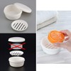 [LENITH] Travel Soap Dish Soap Case Holder Portable Clear Soap