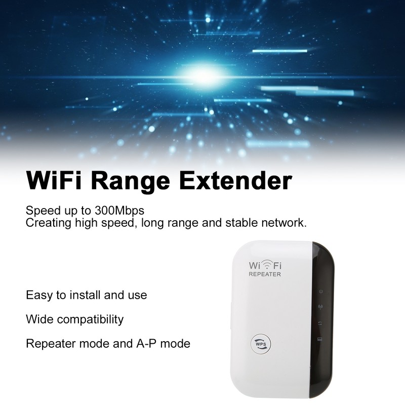 WiFi Range Extender High Speed Stable Plug and Play Portable