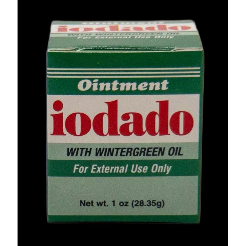 Menper iodado ointmnt with winter green oil 1 oz