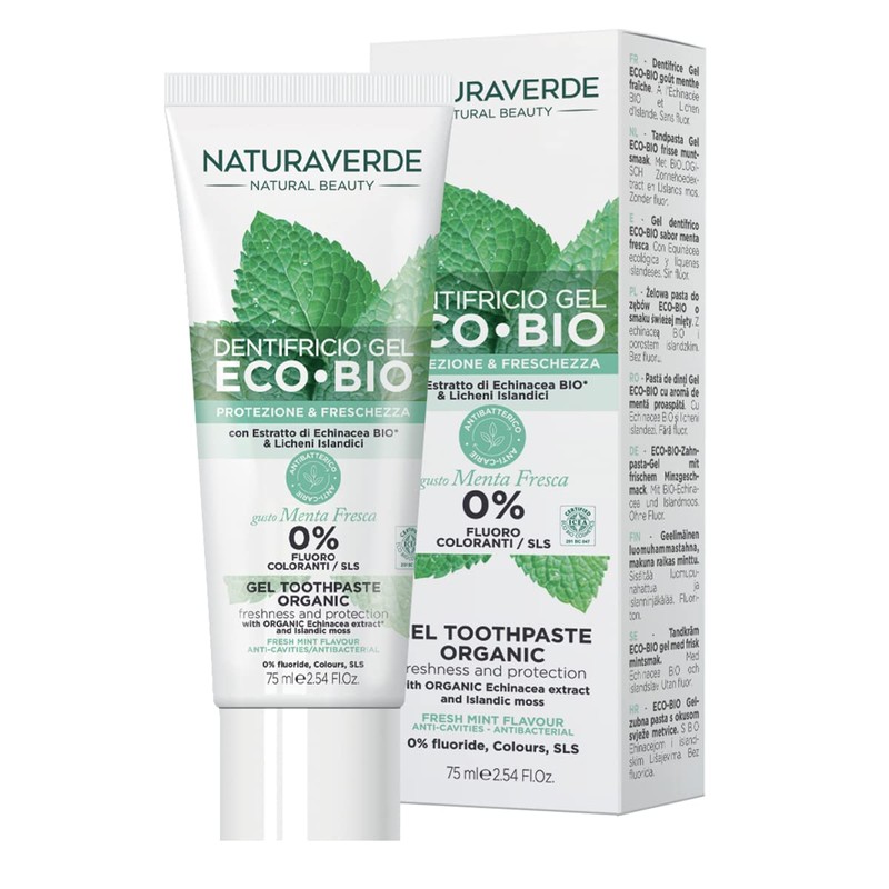 Naturaverde Organic Toothpaste Eco Organic Protection & Freshness with Echinacea