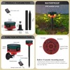 Solar Outdoor Sports Sensor 360 Degree Motion Detection Siren 2