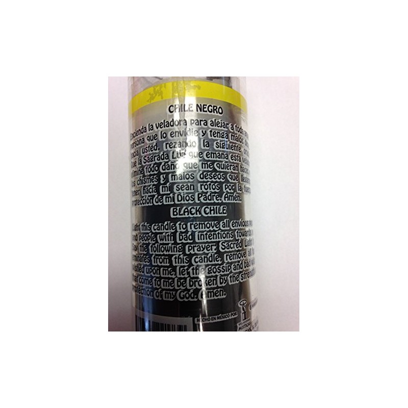 Black Chili (Chile Negro) 7 Day Prepared Scented Black Candle