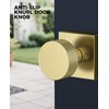 Mensarix Front Door Handle and Deadbolt Set, Gold Front Door