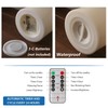 Outdoor XL 6.45" x 8" Large Flameless Candles with Remote,