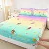 Homewish Ice Cream Sheet Set Full,Cone Donut Bedding Set for
