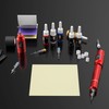 Tuffking Tattoo Gun Machine Kit-Cordless Rotary Tattoo Pen Set with
