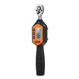 EWM-R-10 1/4'' Drive Mini Digital  Wrench Handheld Portable Digital  Wrench Large Screen with Backlight Sound LED Alarm Real-time Peak Preset Mode 3 Measuring Modes Four Units Switchable M