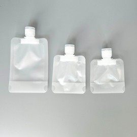 Portable Cosmetic Shampoo Dispensing Sample Pouch Travel Kit Tube Container 50ml 24ea