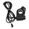 Electric Bike Throttle Grip Kit Speed Handlebars with Blue Font