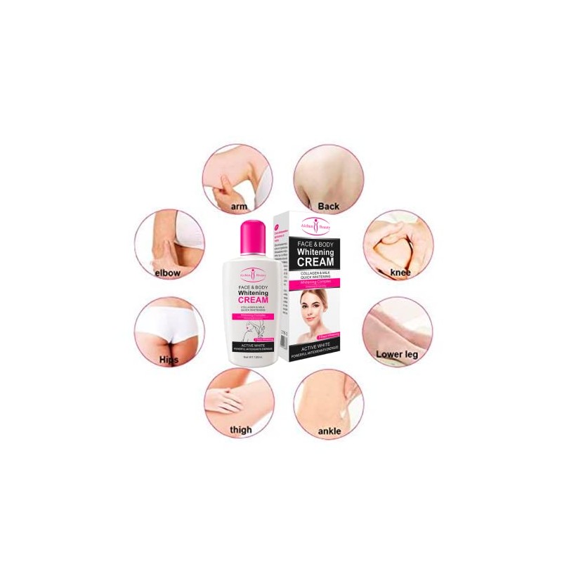 Crema Suave Aclaradora Aichun Beauty Cara Cuerpo Aclara Rodillas Codos