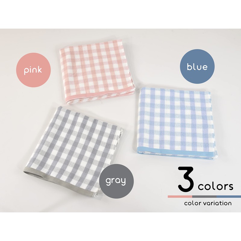 kosugizen Bath Towel, Pastel Cloth, 23.6 x 47.2 inches (60