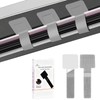 Desk Cable Management, Wire Organizers for Cords - Upgrade 48