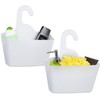 Tatkraft POSH Shower Caddy White 2-tier Organizer Easy to Clean