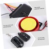 GRIRIW Motorcycle Anti-Theft Device Alarm System Security Kit Remote Start/Off