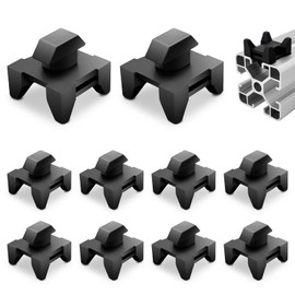 Cable Holder Groove Clamps for Aluminium Profile 40 x 40 - Aluminium Profile Cable Holder for European Standard Profile, Aluminium Profile Accessories, Sturdy Wire Clips Holder for 3D Printers