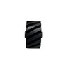 4" Serrated Rubber Contact Wheel with Two Heavy-Duty Bearing 6205