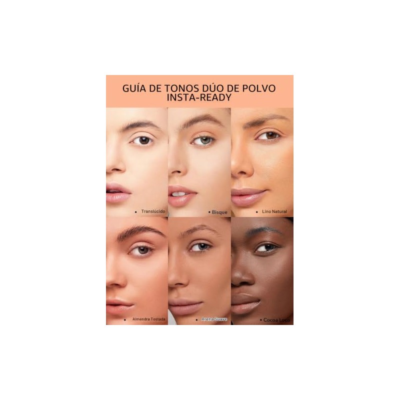 SHEGLAM Insta-Ready Face Powder Polvos fijadores sueltos debajo de los