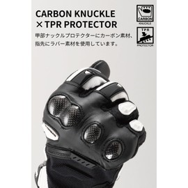 RS TAICHI RST444 BLACK/NAVY WL Women's Motorcycle Riding Gloves, Spring & Summer, Mesh Breathable, Touch Panel Compatible, Built-in Protector, Carbon, Velocity, Mesh Gloves