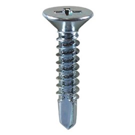 Osato Piercing Screw Countersunk Head 0.1 inch (3.5 mm) x Length 1.0 inch (25 mm), Pack of 175 (60-426)