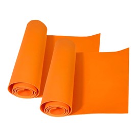 Qidiwin EVA Foam Roll | High Density 85kg/m3 | 2mm Thick | 48"x14" | Ideal for Cosplay, Crafts, DIY Projects (Orange 2pcs)