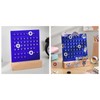 Wooden Kids Calendar DIY Hand Operated Develop Planning Skills Perpetual