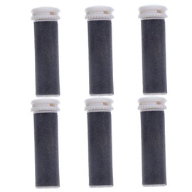 Baluue 6pcs Coarse Replacement Rollers for Electric Foot File Pedicure Tools for Dead Skin Removal Compatible Electric Foot Care Devices