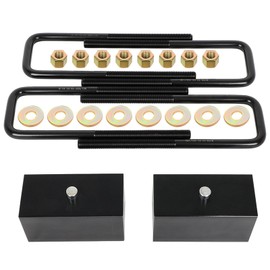 ECCPP 3" Rear Lift Blocks for 2000-2010 for Chevy Silverado for GMC Sierra 1500HD/2500HD/3500HD 8-Lug 2WD/4WD - High-Strength Steel Rear Lift Blocks 9/16th Pin