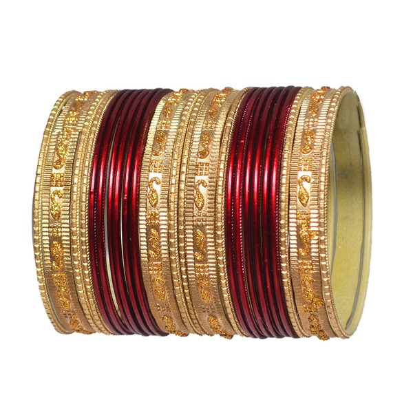 RIANGI indian Bangles for Women – Indian Alloy Metal Designer