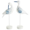 Deco 79 Polystone Bird Decorative Sculpture Home Decor Statues, Set