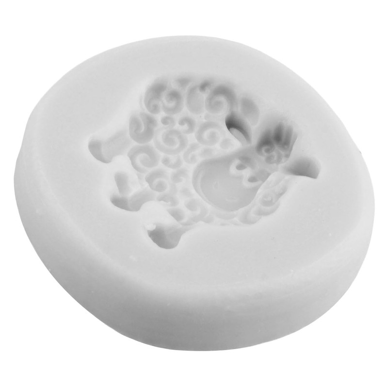 TAOXIBEI Animal Polymer Clay Mold Sheep Silicone Molds