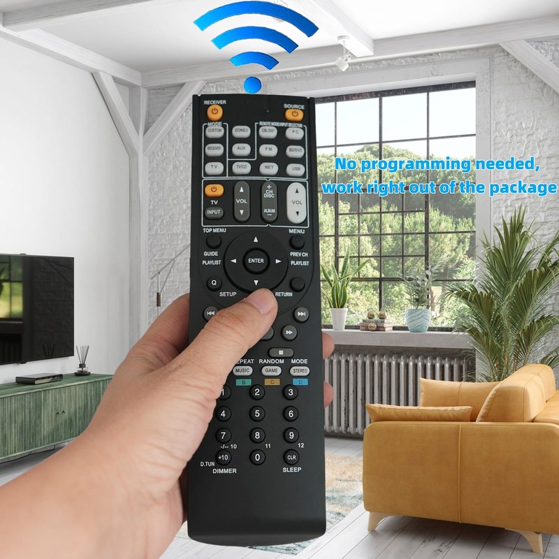 Replacement Remote Control for Onkyo RC-738M TX-ST876S RC-740M TX-SR577 TX-NR1007