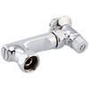 Kakudai 0103Q/100 Crank Thermostat, Single Lever, 2-Handle Mixing Plug, Avoiding
