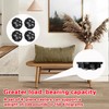 Bntyok Self Adhesive Caster Wheels - 8 PCS 360° Swivel