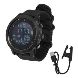Smart Watch Multifunctional Waterproof Sports Smartwatch Heart Rate Monitoring Smart Fitness Watch Black