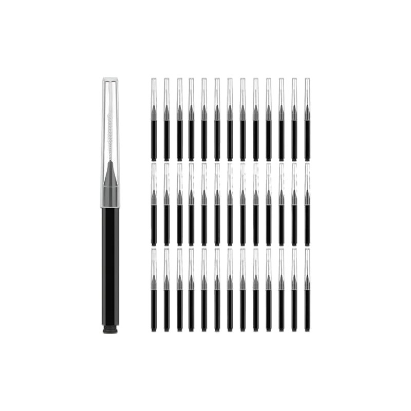 Juego De 40 Microcepillos Para Cejas, Cepillos Para Laminación De