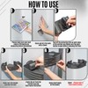 GQIRIL Corner Shower Caddy Shelves - Suction Cup Shower Organizer