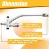Tool Daily Foam Cannon for Pressure Washer with Dual Connector
