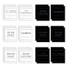 Lotsdonxia 24 Pcs Waterproof Bottle Labels – Hand Soap, Lotion,