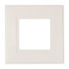 Dencon 8804/2P Light Switch Finger Plate - White (Pack of
