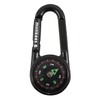 munkees Compass Carabiner with Thermometer Keychain Function Carabiner Aluminum 3135